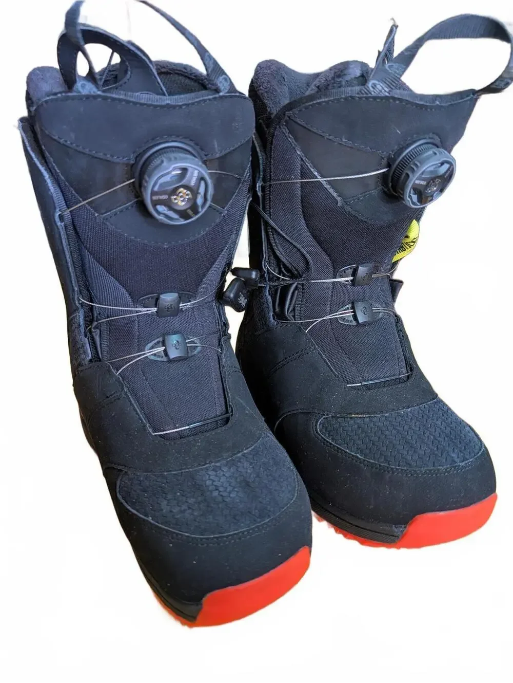 Salomon Ivy Boa SJ Dual Zone Snowboard Boots Black Winter Womens US Size 8.5